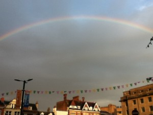 Rainbow over Cambridge